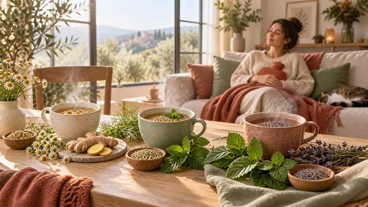Règles douloureuses : choisissez votre tisane selon les crampes, les nausées ou les ballonnements