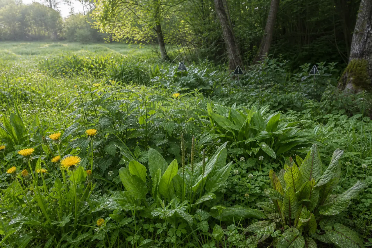 Plantes comestibles sauvages : les espèces faciles à reconnaître et les confusions toxiques à éviter