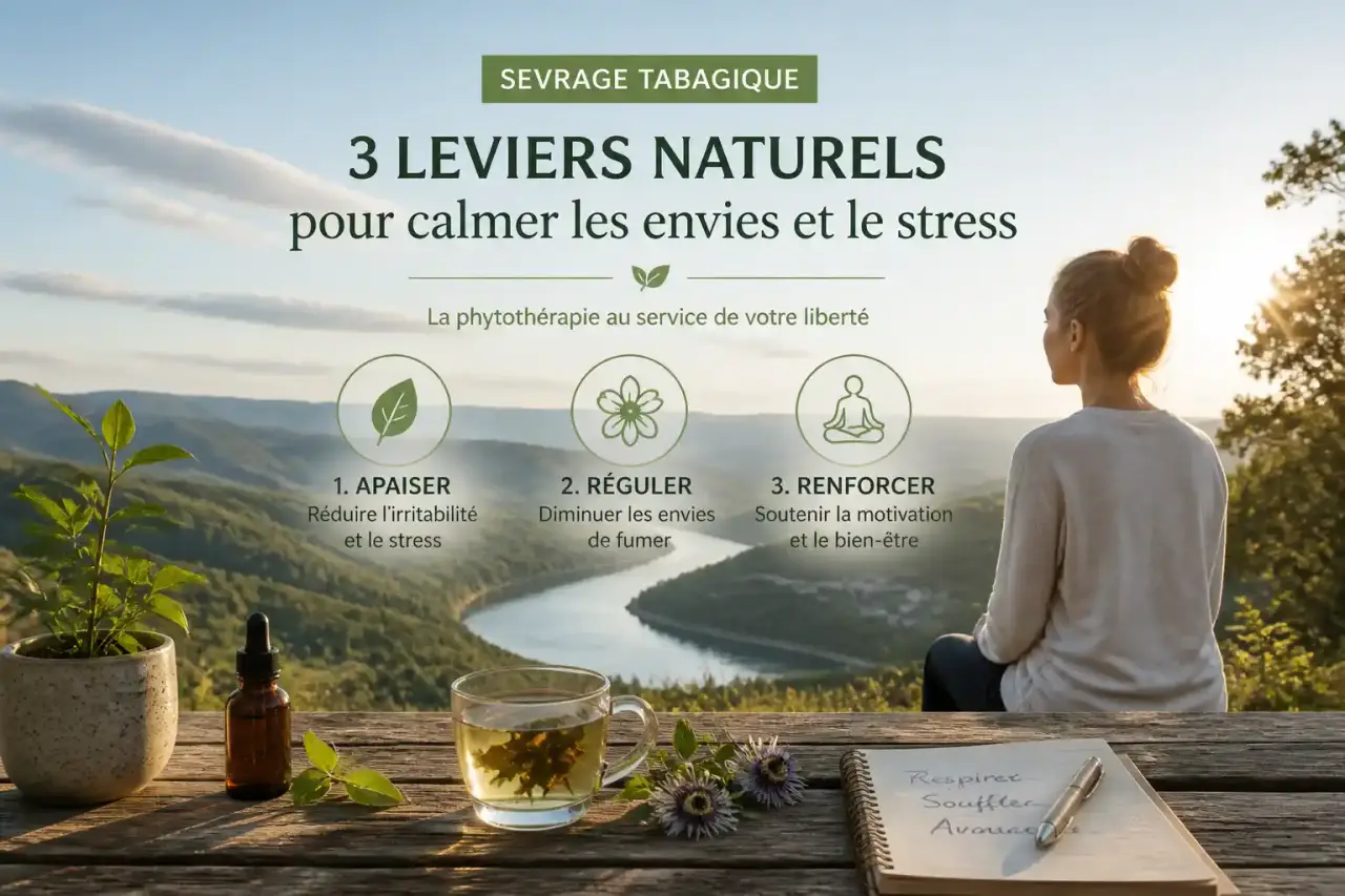 Sevrage tabagique : 3 leviers naturels pour calmer les envies et le stress