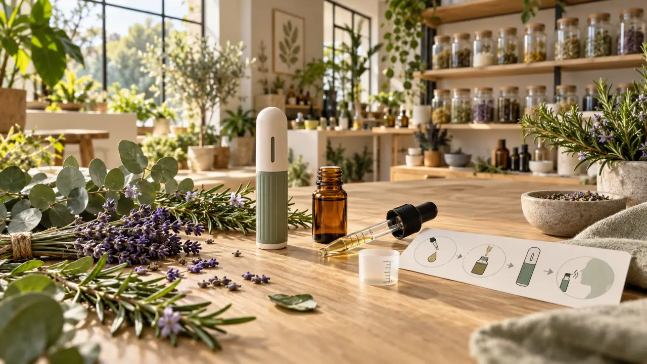 Inhalateur d’huiles essentielles : choisir un stick rechargeable sans se tromper de dosage