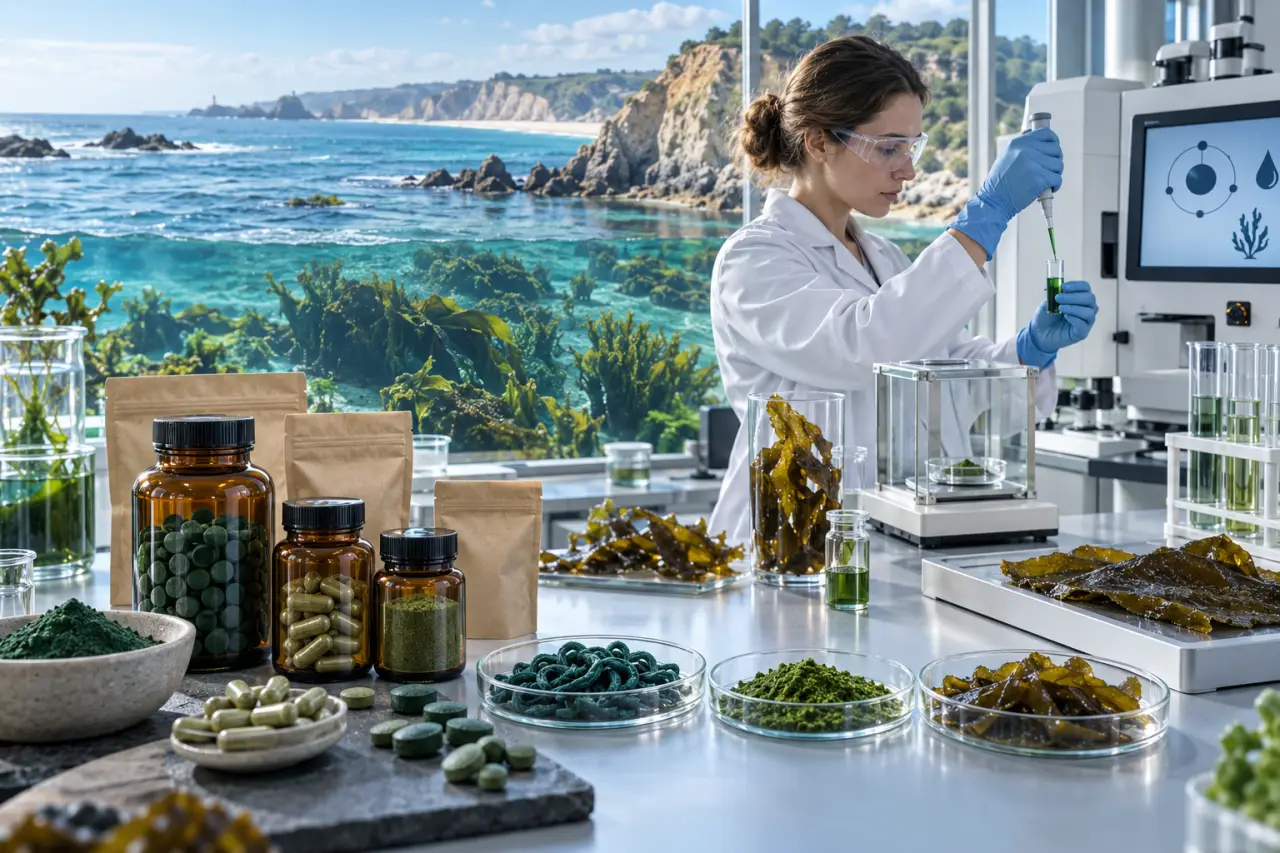 Algues en compléments alimentaires : identifiez l’espèce, dosez l’iode et vérifiez les contrôles